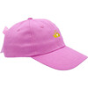 Princess Crown Bow Baseball Hat, Maisie Magenta - Hats - 1 - thumbnail