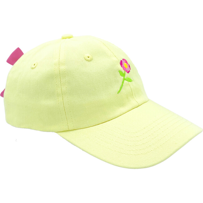 Flower Bow Baseball Hat, Becky Buttercup - Hats - 1