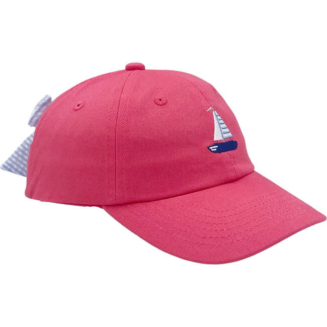 Sailboat Bow Baseball Hat, Regan Red