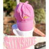 Princess Crown Bow Baseball Hat, Maisie Magenta - Hats - 3