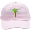 Palm Tree Bow Baseball Hat, Polly Pink - Hats - 4