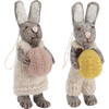 Grey Bunnies With Eggs - Accents - 1 - thumbnail
