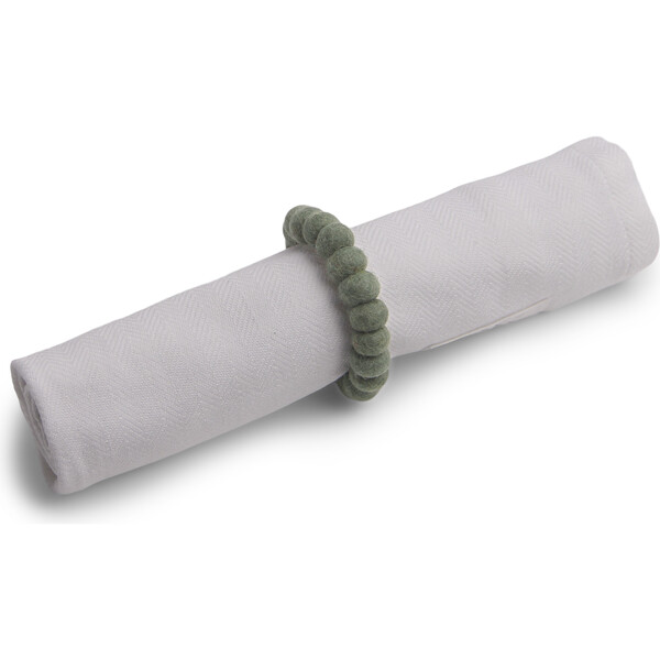 Light Green Napkin Rings, Set of 4 Gry & Sif Tableware