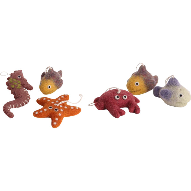 Sea Creatures Ornaments
