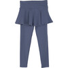 Luna Skirt Legging, Deep Dusty Blue - Skirts - 1 - thumbnail