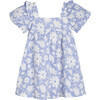 Kit Dress, Blue Striped Floral - Dresses - 1 - thumbnail