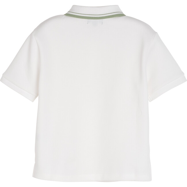 Silas Polo, White - Polo Shirts - 3