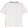 Silas Polo, White - Polo Shirts - 3 - thumbnail