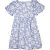 Women's Meredith Dress, Blue Striped Floral - Dresses - 2