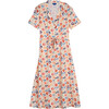 Women's Paola Dress, Yellow 90's Floral - Dresses - 1 - thumbnail