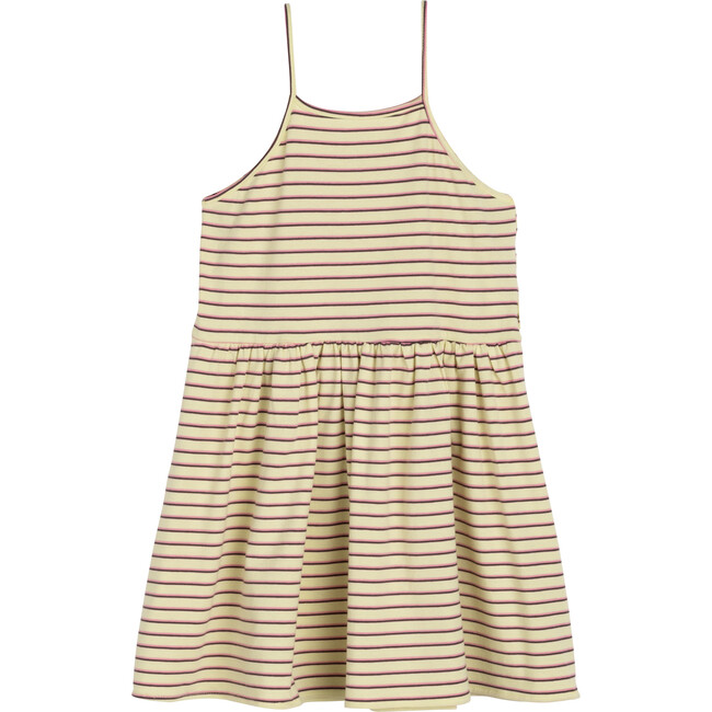 Ingrid Dress, Limona Stripe - Dresses - 2