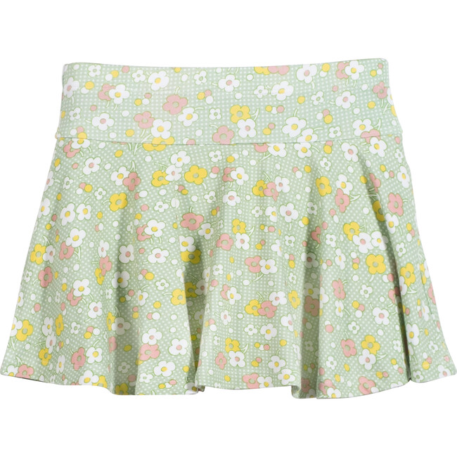 Chelsea Skort, Sage Floral - Skirts - 1