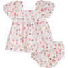Baby Rachel Dress, Floral Eyelet - Dresses - 1 - thumbnail