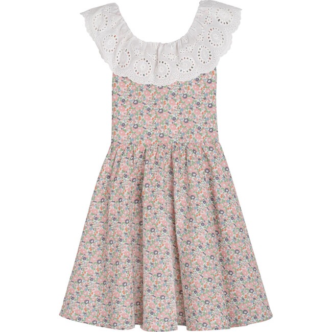 Beatrix Dress, Pink Floral - Dresses - 1