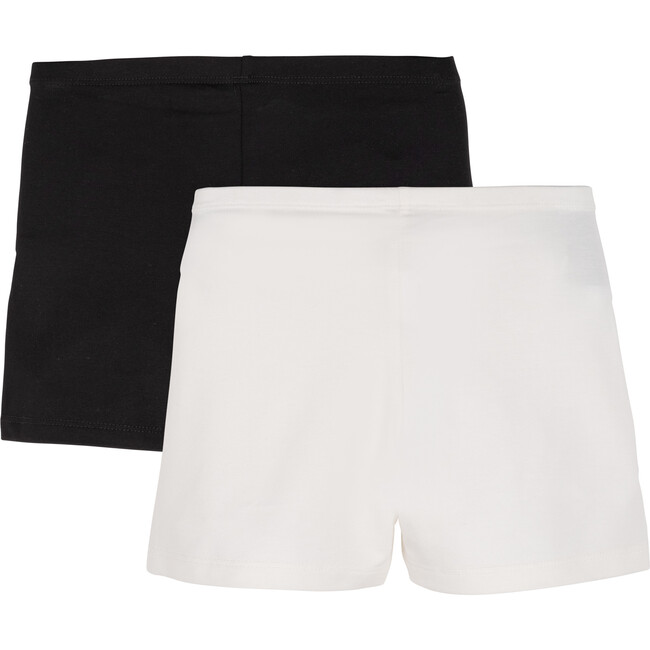 Amalie Cartwheel 2-Pack Shorts, Ivory & Black - Shorts - 2