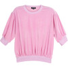 Women's Alice Puff Sleeve Top, Pastel Lavender - Shirts - 1 - thumbnail