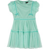 Zelda Dress, Neon Lime - Dresses - 1 - thumbnail