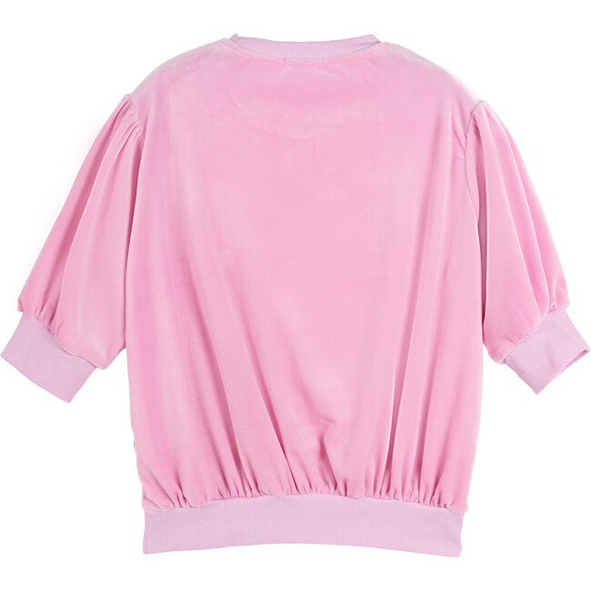 Women's Alice Puff Sleeve Top, Pastel Lavender - Shirts - 3