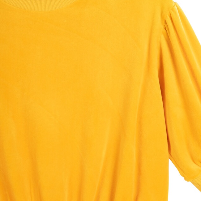 Women's Alice Puff Sleeve Top, Saffron - Shirts - 2