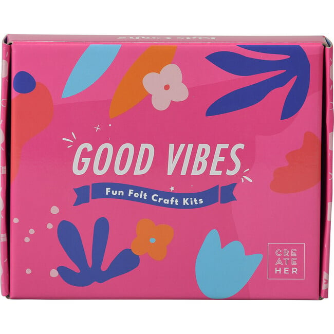 Good Vibes Felt Craft Kit Set - Craft Kits - 7