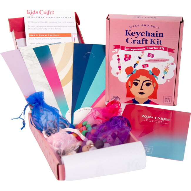 Business-in-a-Box Keychain Craft Kit - Craft Kits - 7