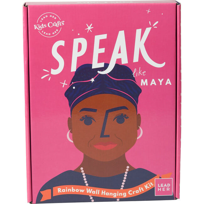 SPEAK like Maya Rainbow Wall Hanging Craft Kit - Craft Kits - 5