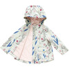 Rafa Zipper Raincoat, Paper Floral - Raincoats - 5
