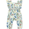 June Ruffle Sleeve Jumper, Paper Floral - Jumpers - 1 - thumbnail