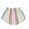 Theodore Faux Tie  Shorts, Multi Wide Stripe - Shorts - 4