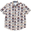 Jack Shirt With Faux Wood Buttons, Cowboy Boots - Shirts - 1 - thumbnail
