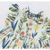 Jennifer Ruffle Sleeve Dress Set, Paper Floral - Dresses - 3