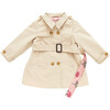 Trudy Double Breasted Trench Coat, Beige - Coats - 6