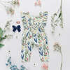 June Ruffle Sleeve Jumper, Paper Floral - Jumpers - 4