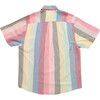 Jack Short Sleeve Shirt, Multi Wide Stripe - Shirts - 3 - thumbnail