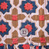 Raphaela Sleeveless Geometric Print Dress, Terracotta Tile - Dresses - 6