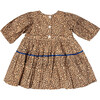 Maribelle 3/4 Puff Sleeve Dress, Mini Leopard - Dresses - 7