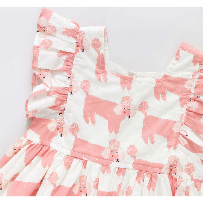 Elsie Square Neck Dress, Poodle Party - Dresses - 3