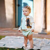 Cowboy Boots Print Sweater, Cream - Sweaters - 2