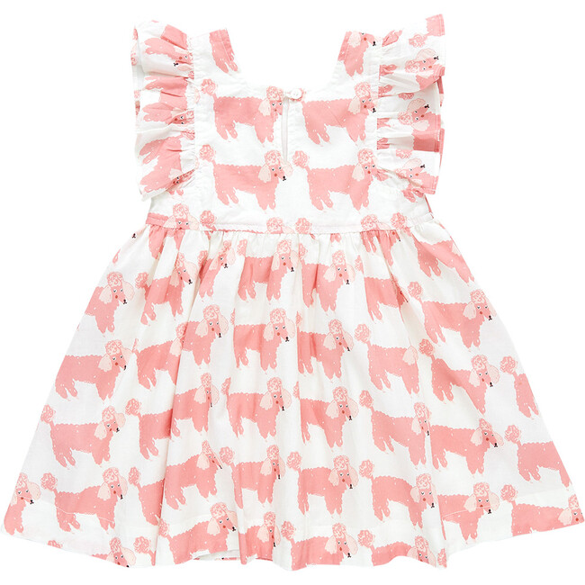 Elsie Square Neck Dress, Poodle Party - Dresses - 7