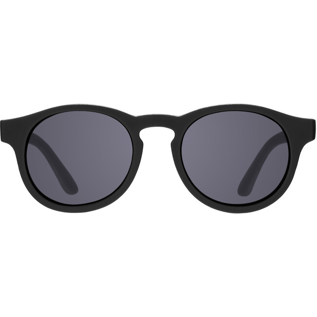 Original Keyhole: Smoke Lens, Jet Black - Sunglasses - 1
