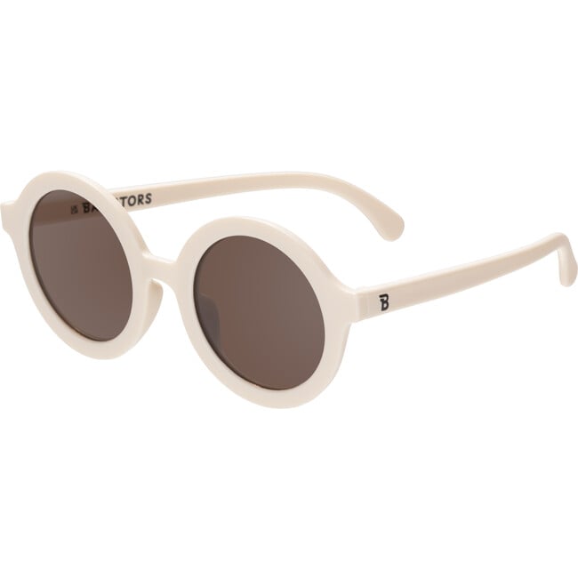 Original Round: Amber Lens, Sweet Cream - Sunglasses - 4