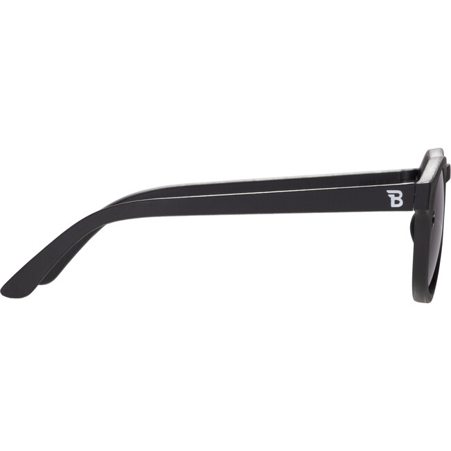 Original Keyhole: Smoke Lens, Jet Black - Sunglasses - 5