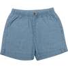 Ryan Short in Light Wash Chambray - Shorts - 1 - thumbnail