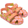 Ioio + Fabula Inf Sandal, Pink & Yellow - Sandals - 1 - thumbnail