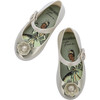 Sweet Love + Disney Princess BB Mary Jane, Metallic White & Green - Mary Janes - 5