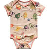 Wren Short Sleeve Body, Fruity Party - Onesies - 1 - thumbnail