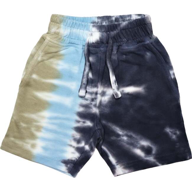 Kids Split Tie Dye Shorts - Multi