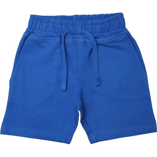 Kids Solid Comfy Shorts - Cobalt - Shorts - 1
