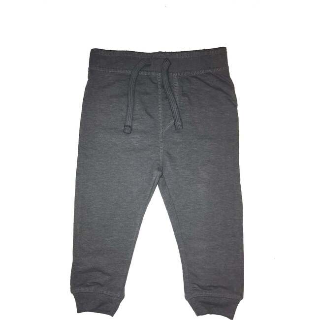 Kids Heathered Coal Jogger Pants - Distressed Coal