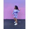 Tie-Dye Zip-Up Hoodie Sweatshirt, Purple - Sweatshirts - 3